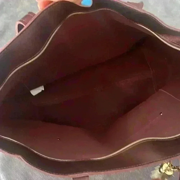 Bath & Body Works Maroon Tote - Picture 2 of 3